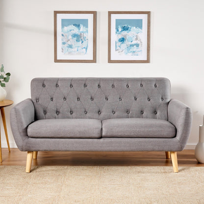Petit canapé Bernice, style Mid-Century Modern, par Christopher Knight Home