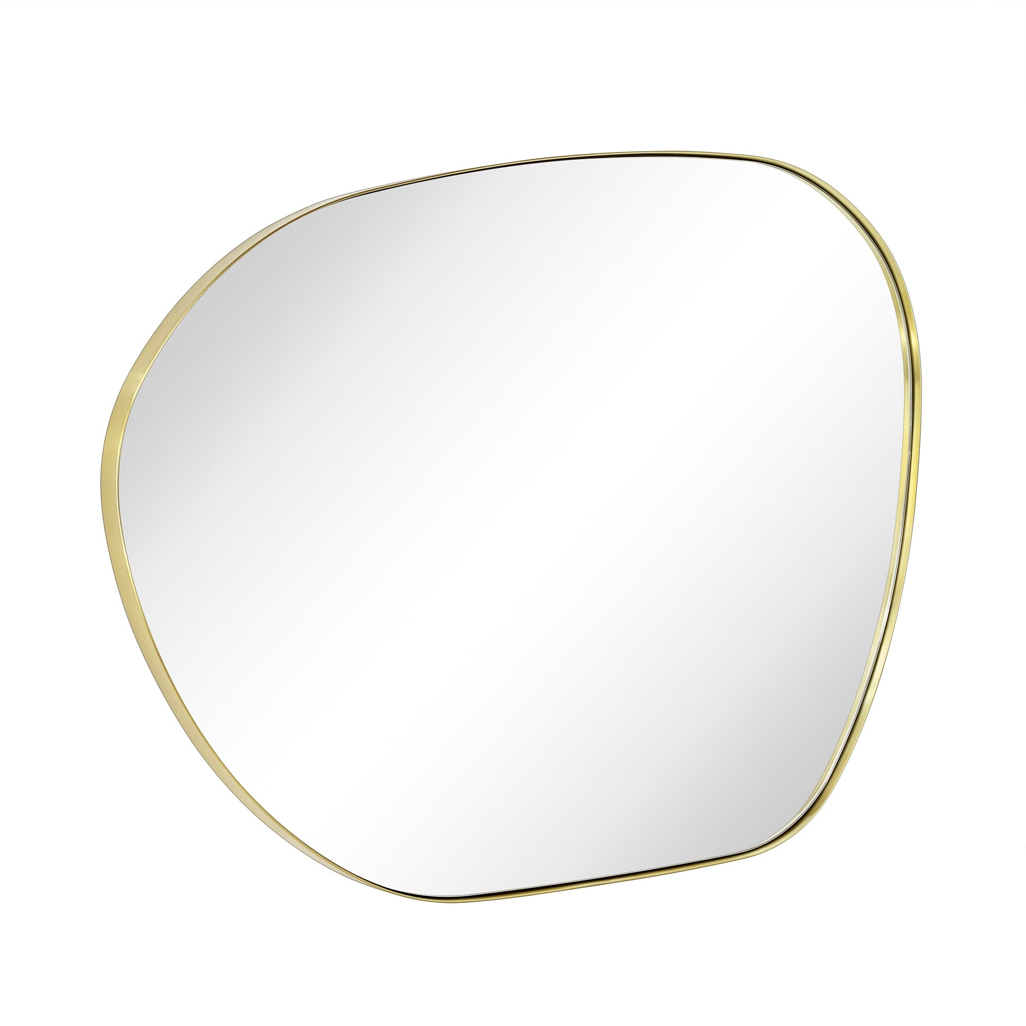 Miroir mural TEHOME Bertlinde de forme irrégulière pour salon