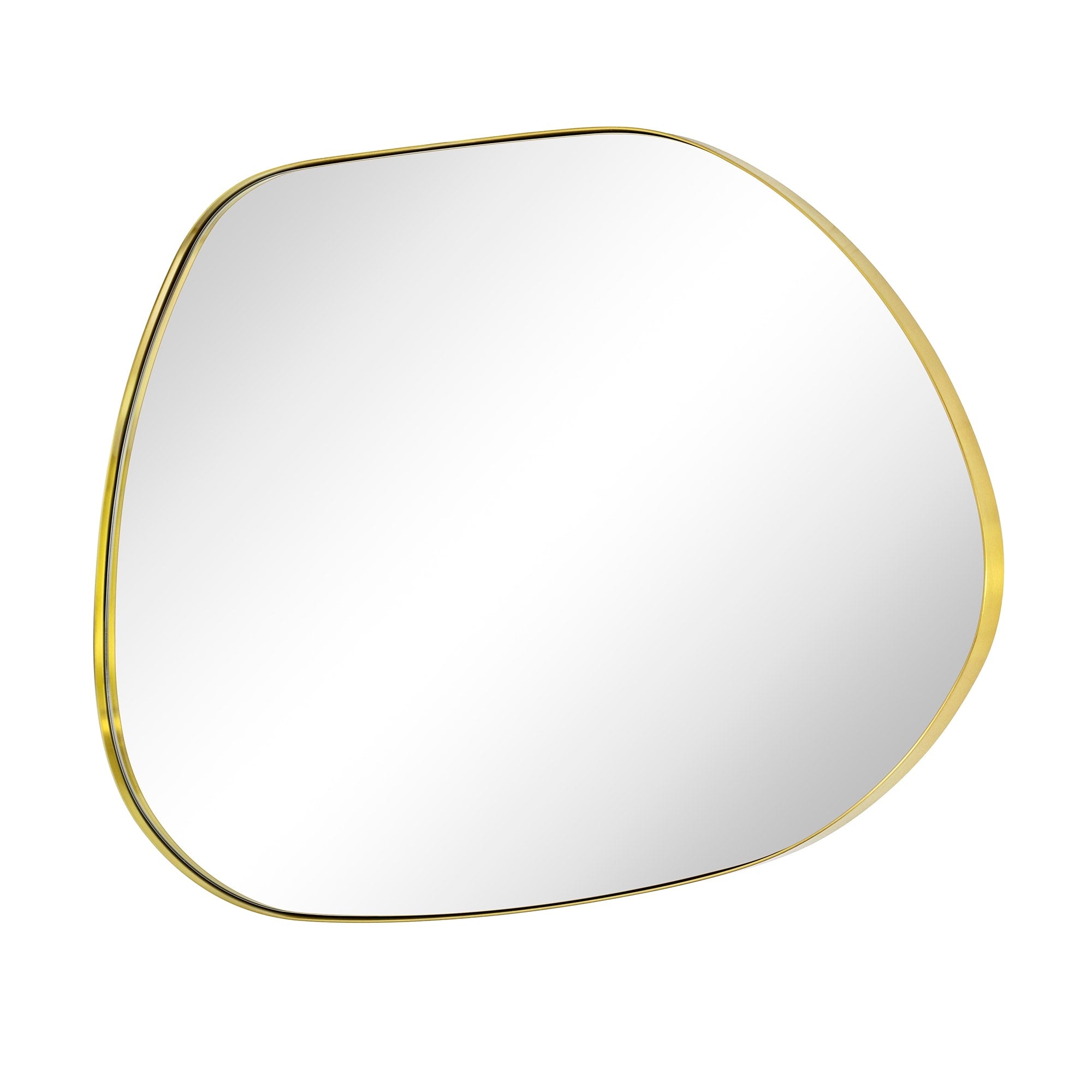 Miroir mural TEHOME Bertlinde de forme irrégulière pour salon