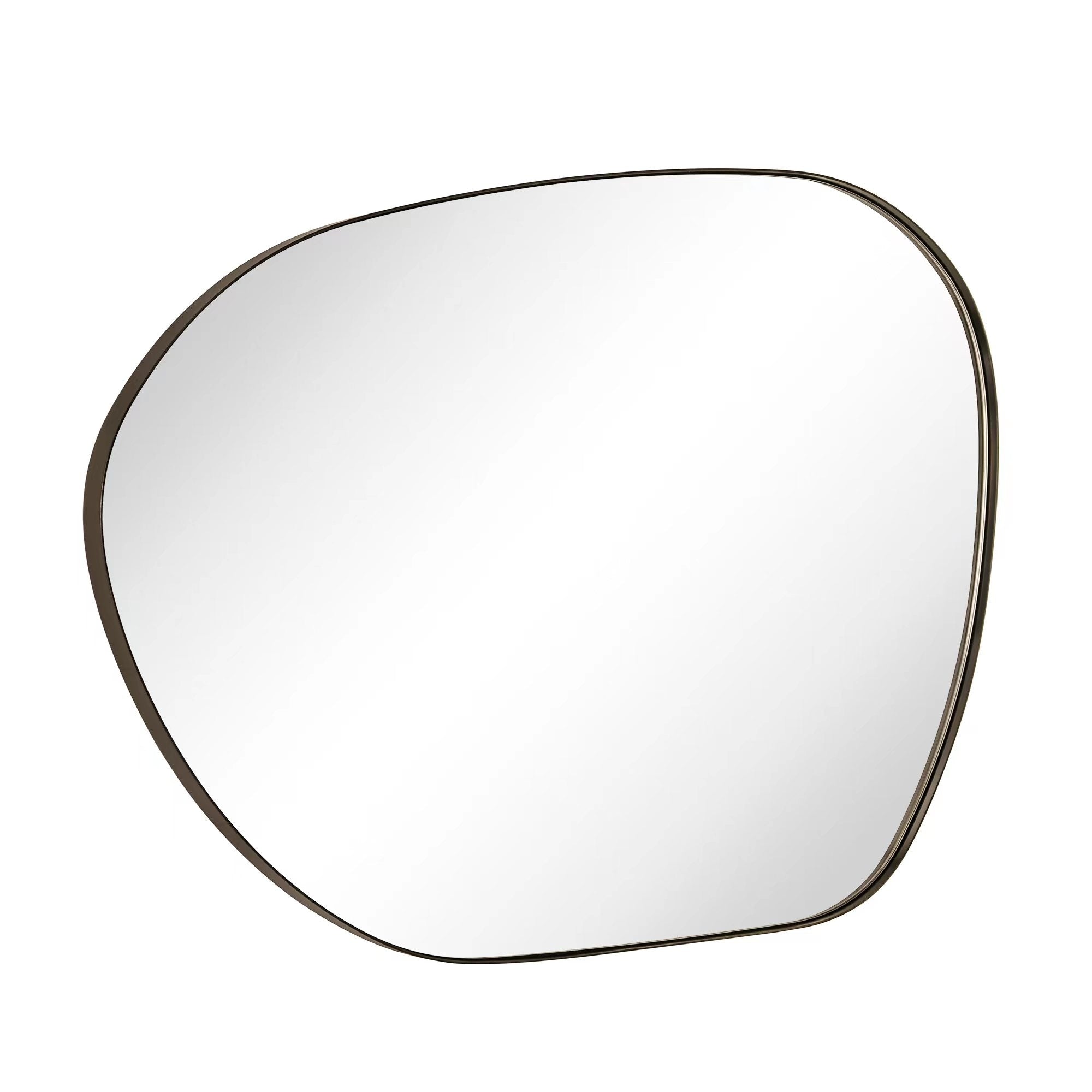 Miroir mural TEHOME Bertlinde de forme irrégulière pour salon