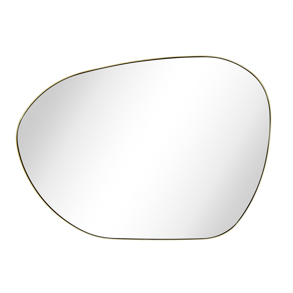 Miroir mural TEHOME Bertlinde de forme irrégulière pour salon