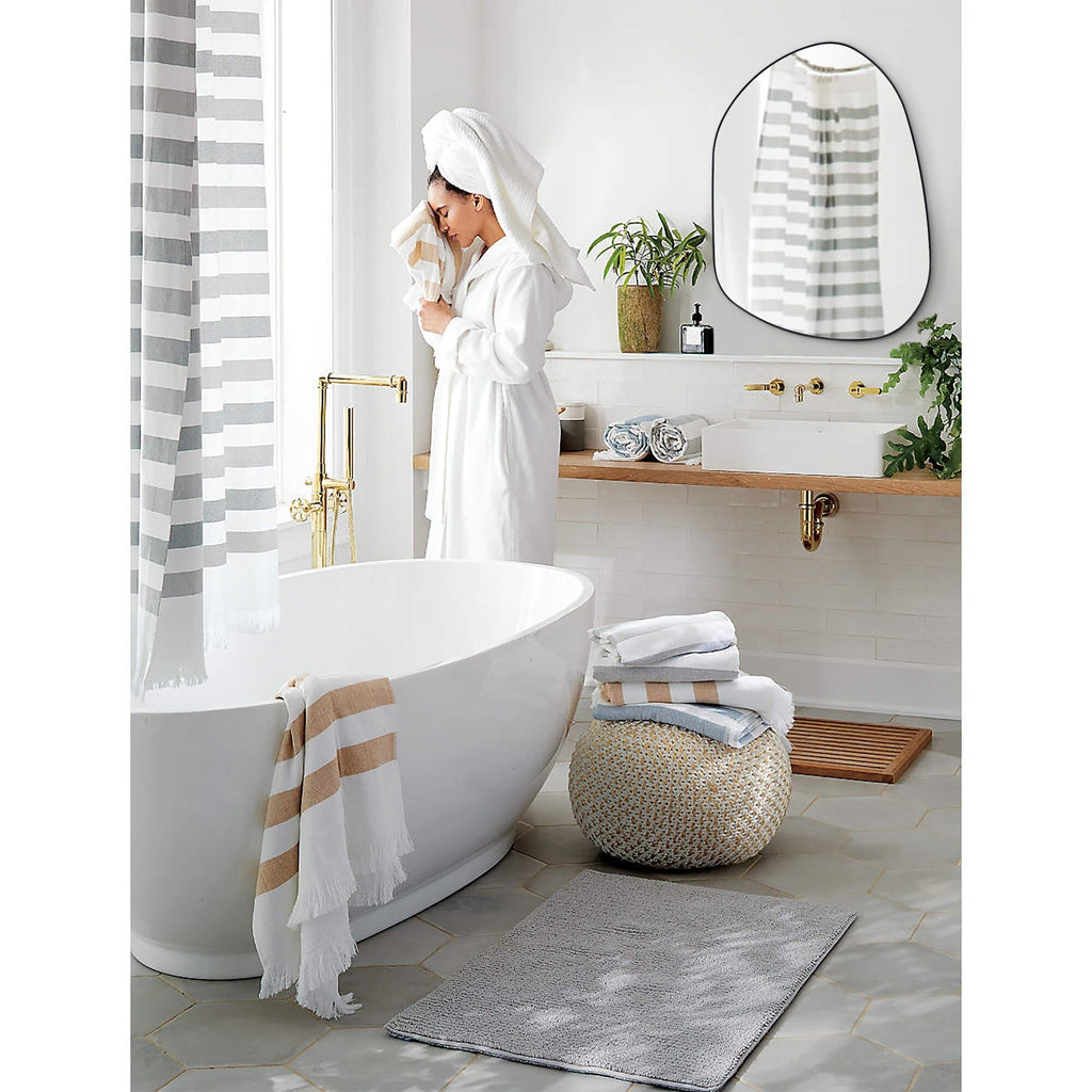 Miroir mural TEHOME Bertlinde de forme irrégulière pour salon