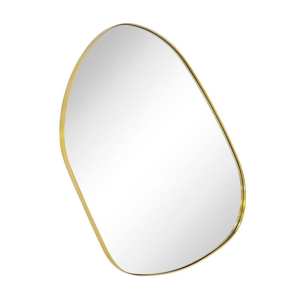 Miroir mural TEHOME Bertlinde de forme irrégulière pour salon