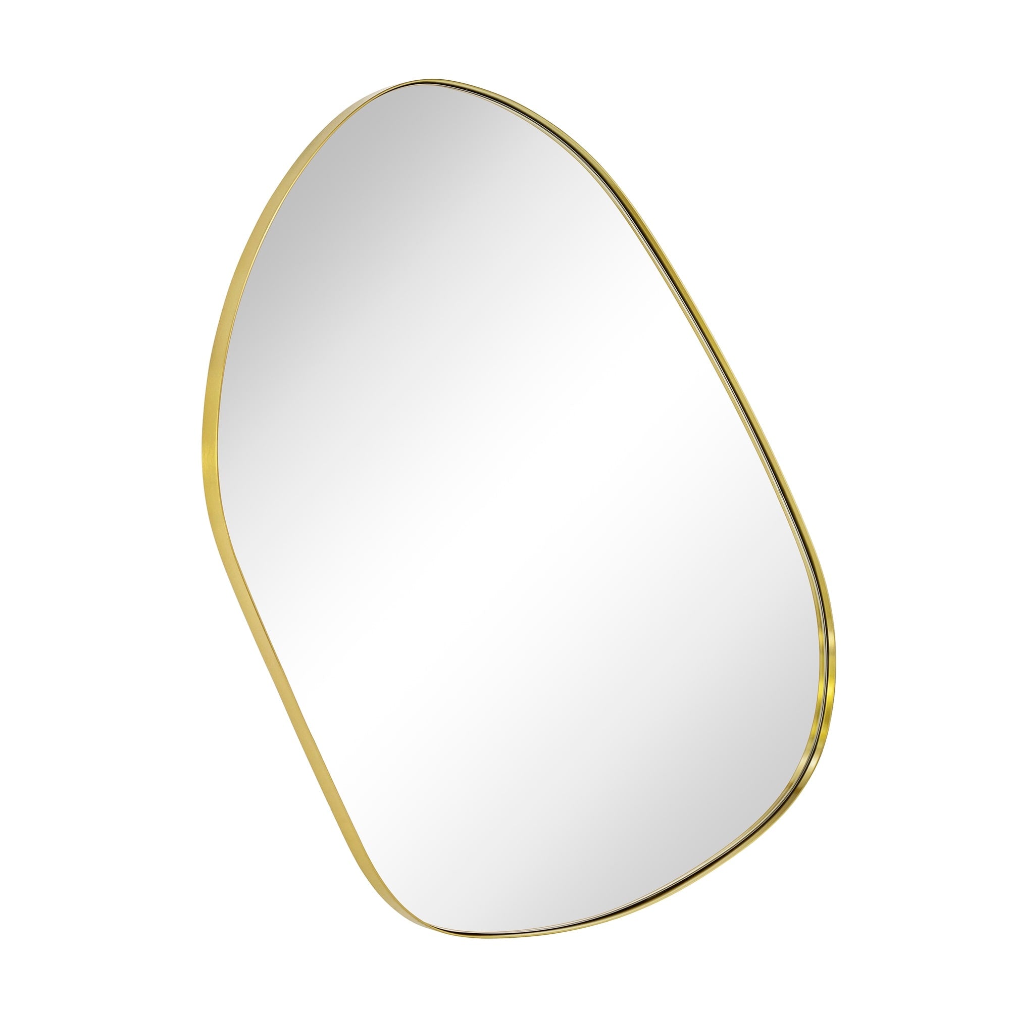 Miroir mural TEHOME Bertlinde de forme irrégulière pour salon