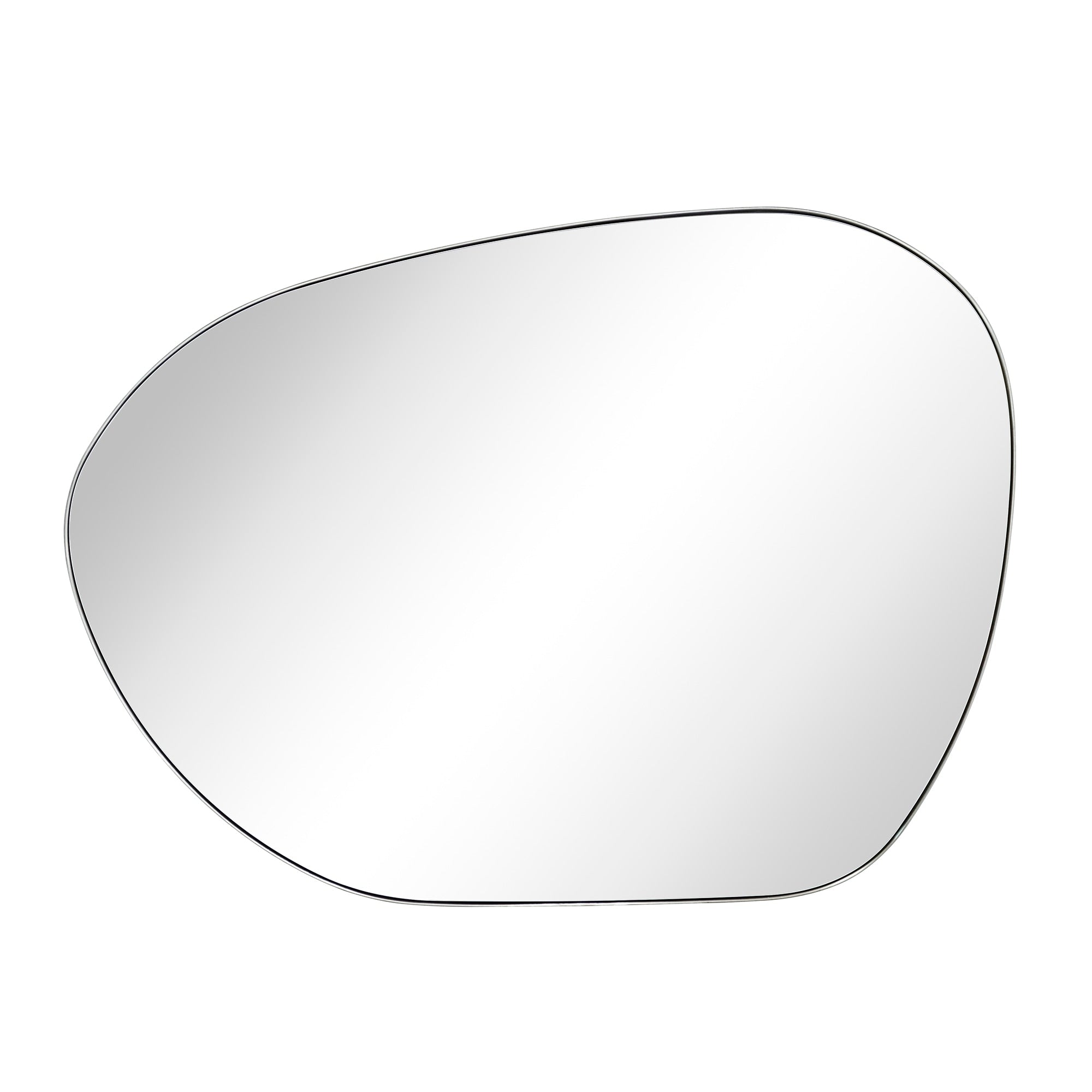 Miroir mural TEHOME Bertlinde de forme irrégulière pour salon