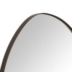 Miroir mural TEHOME Bertlinde de forme irrégulière pour salon