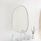 Miroir mural TEHOME Bertlinde de forme irrégulière pour salon