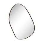 Miroir mural TEHOME Bertlinde de forme irrégulière pour salon
