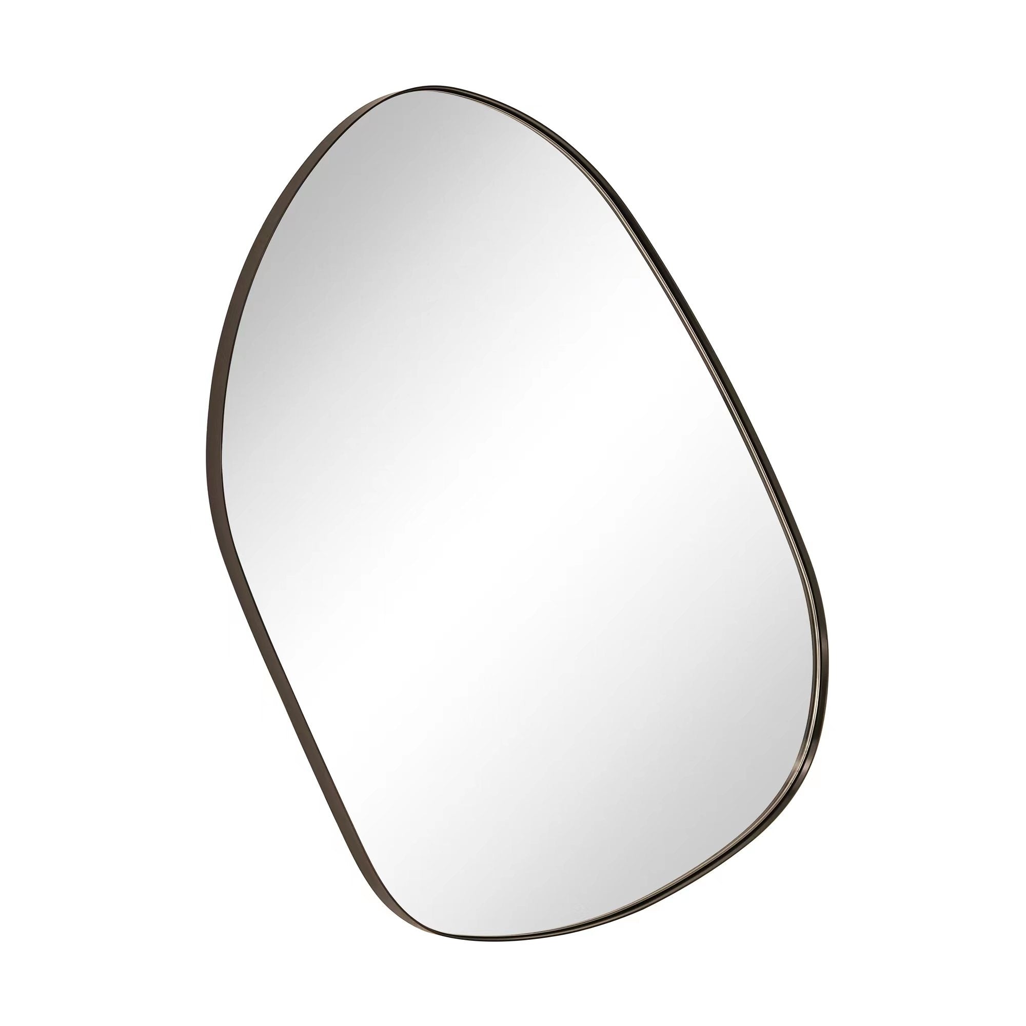 Miroir mural TEHOME Bertlinde de forme irrégulière pour salon