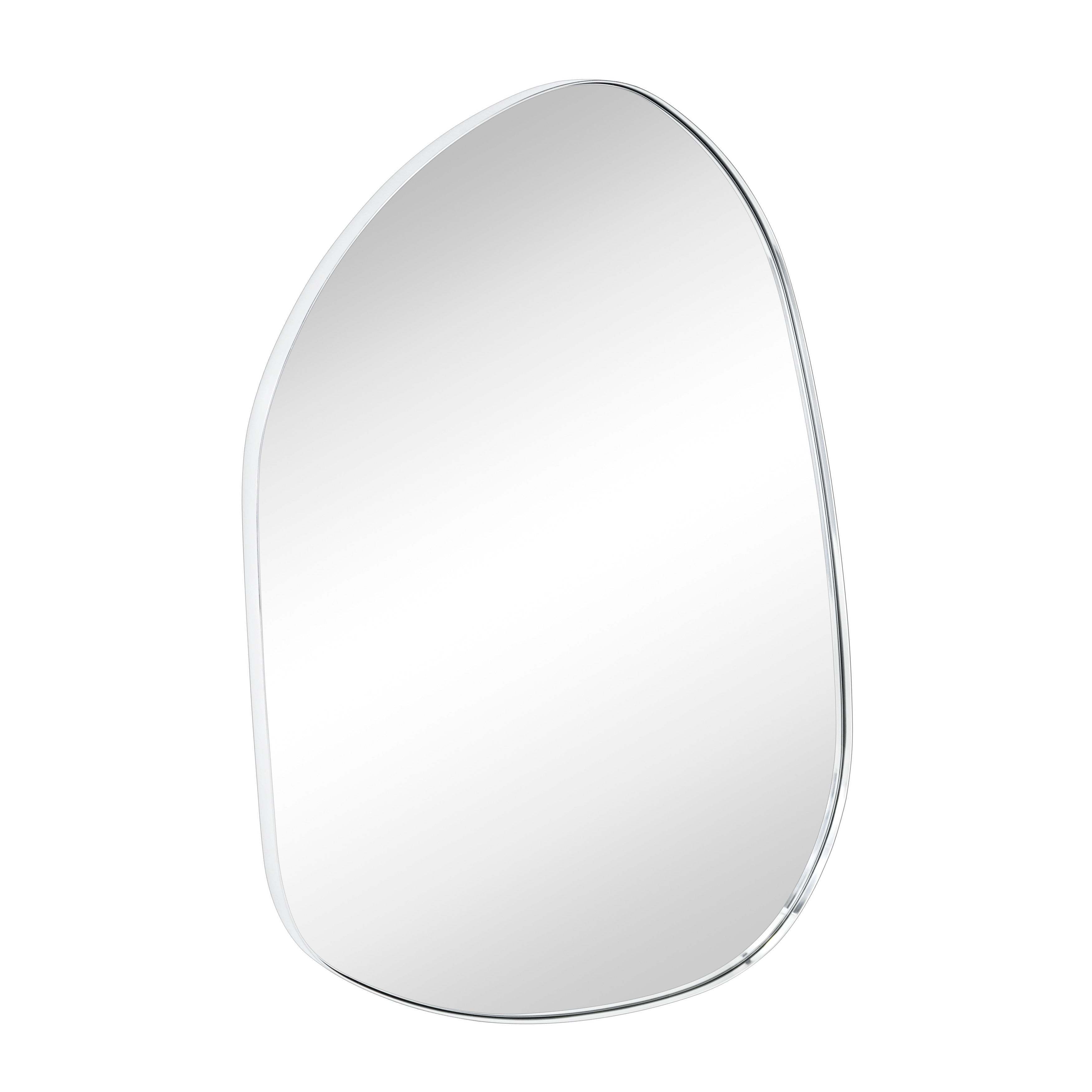 Miroir mural TEHOME Bertlinde de forme irrégulière pour salon