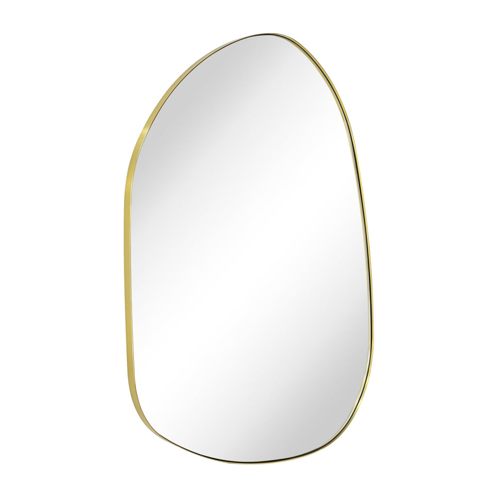Miroir mural TEHOME Bertlinde de forme irrégulière pour salon