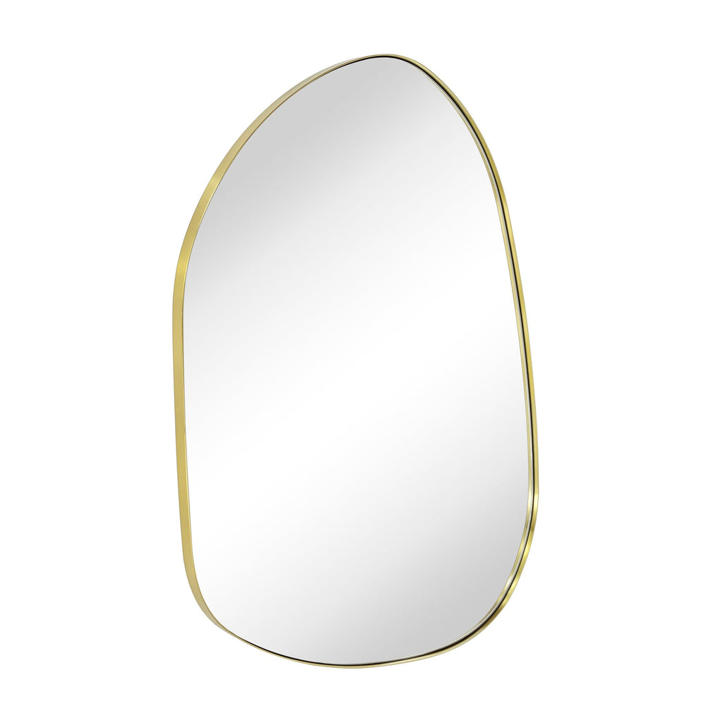 Miroir mural TEHOME Bertlinde de forme irrégulière pour salon