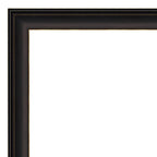 Miroir mural biseauté pour salle de bain - Cadre en bronze huilé Trio - Bronze huilé Trio