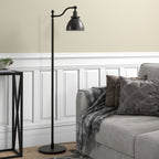 Lampadaire Beverly 65 haut avec abat-jour en métal