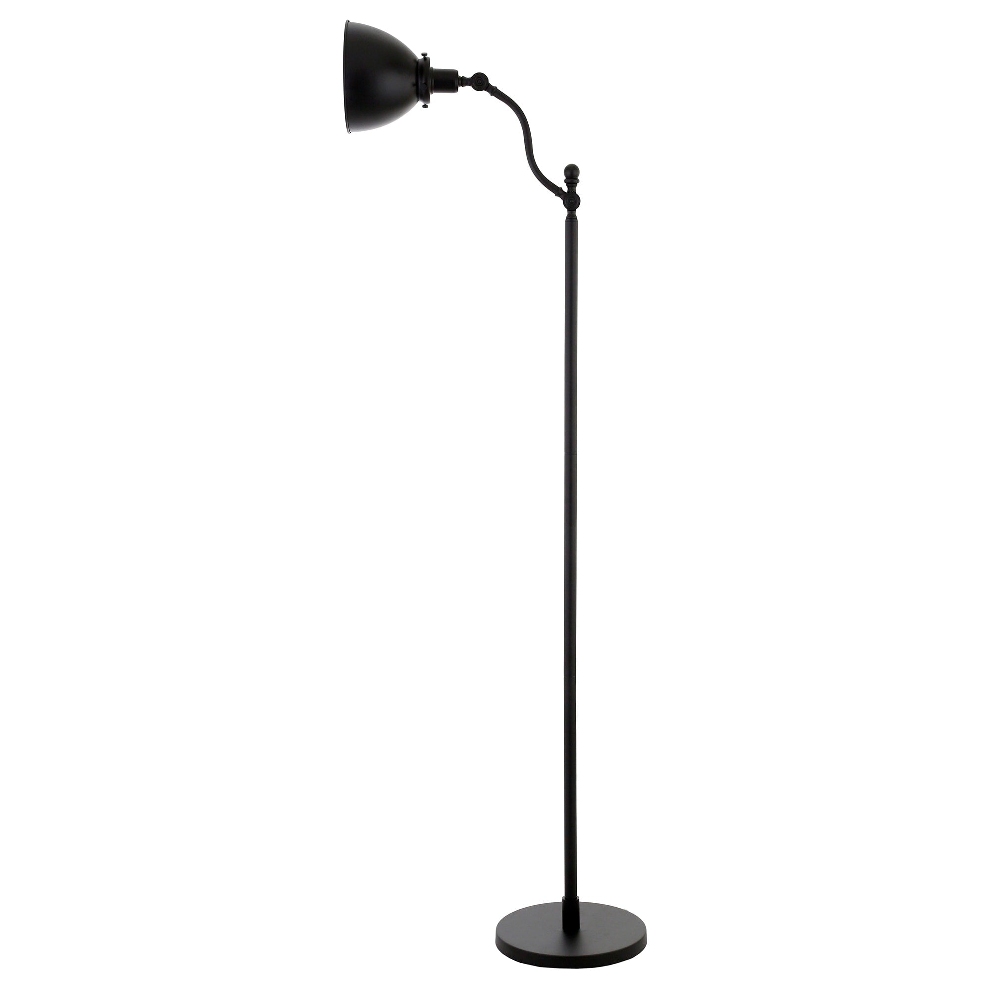 Lampadaire Beverly 65 haut avec abat-jour en métal