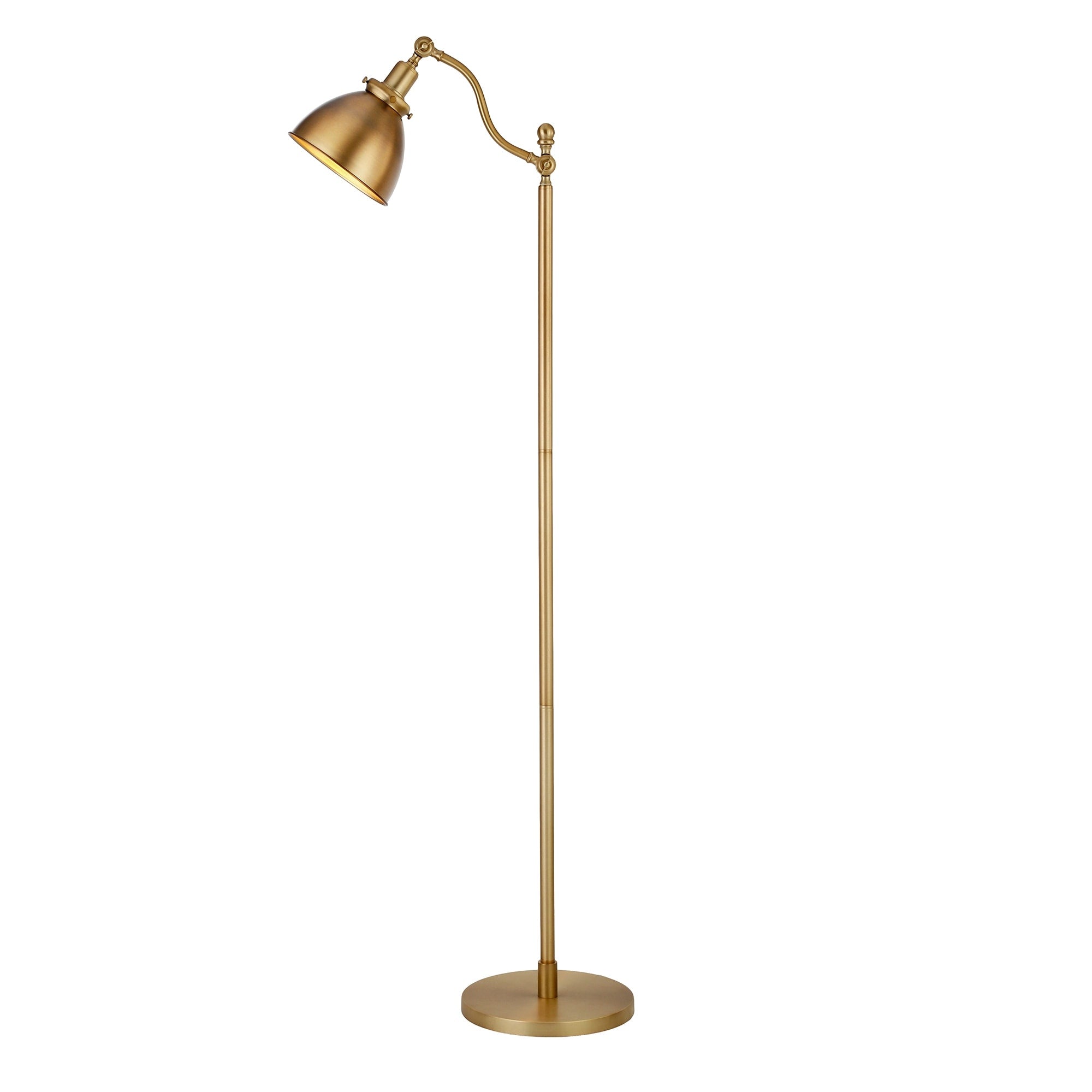 Lampadaire Beverly 65 haut avec abat-jour en métal