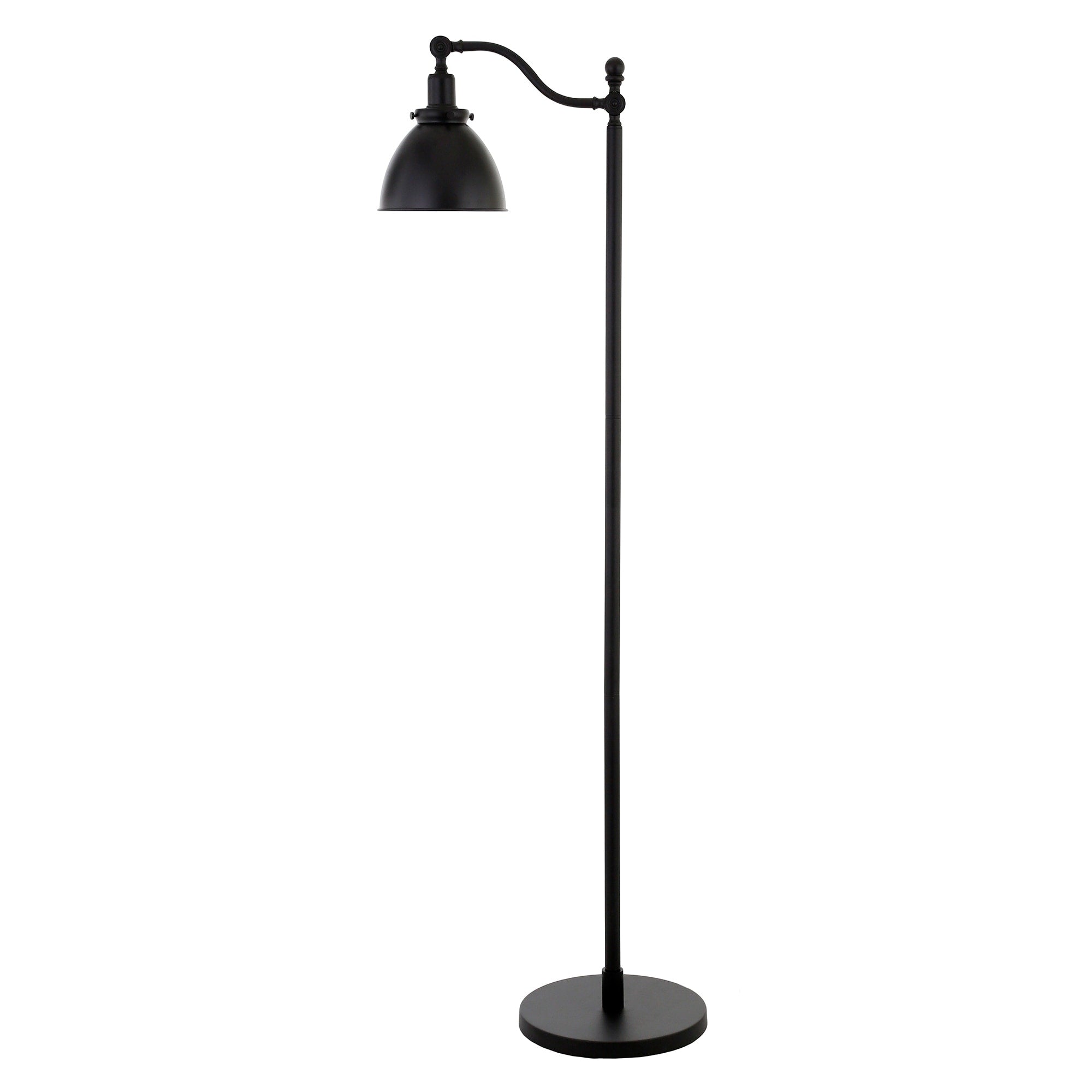Lampadaire Beverly 65 haut avec abat-jour en métal