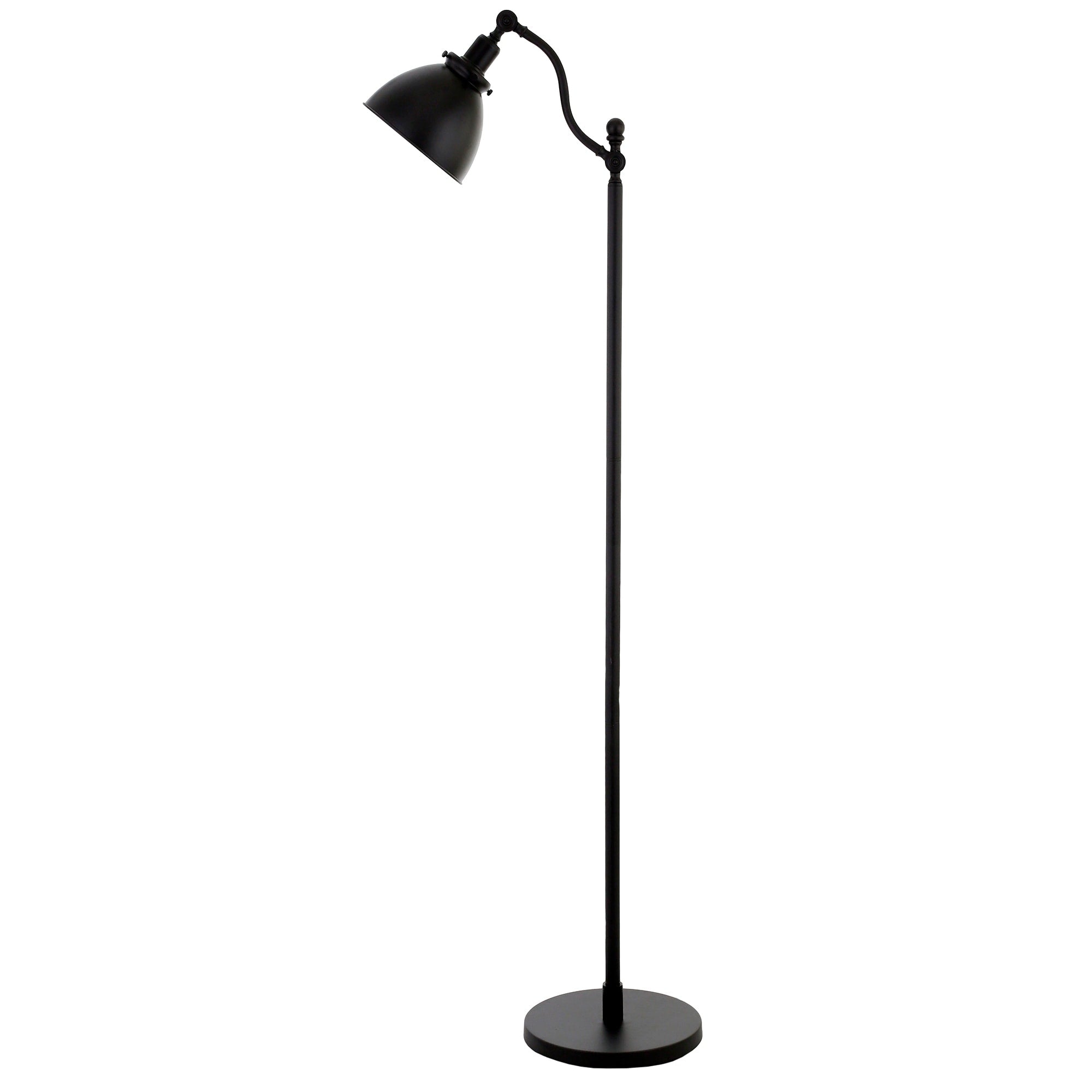 Lampadaire Beverly 65 haut avec abat-jour en métal