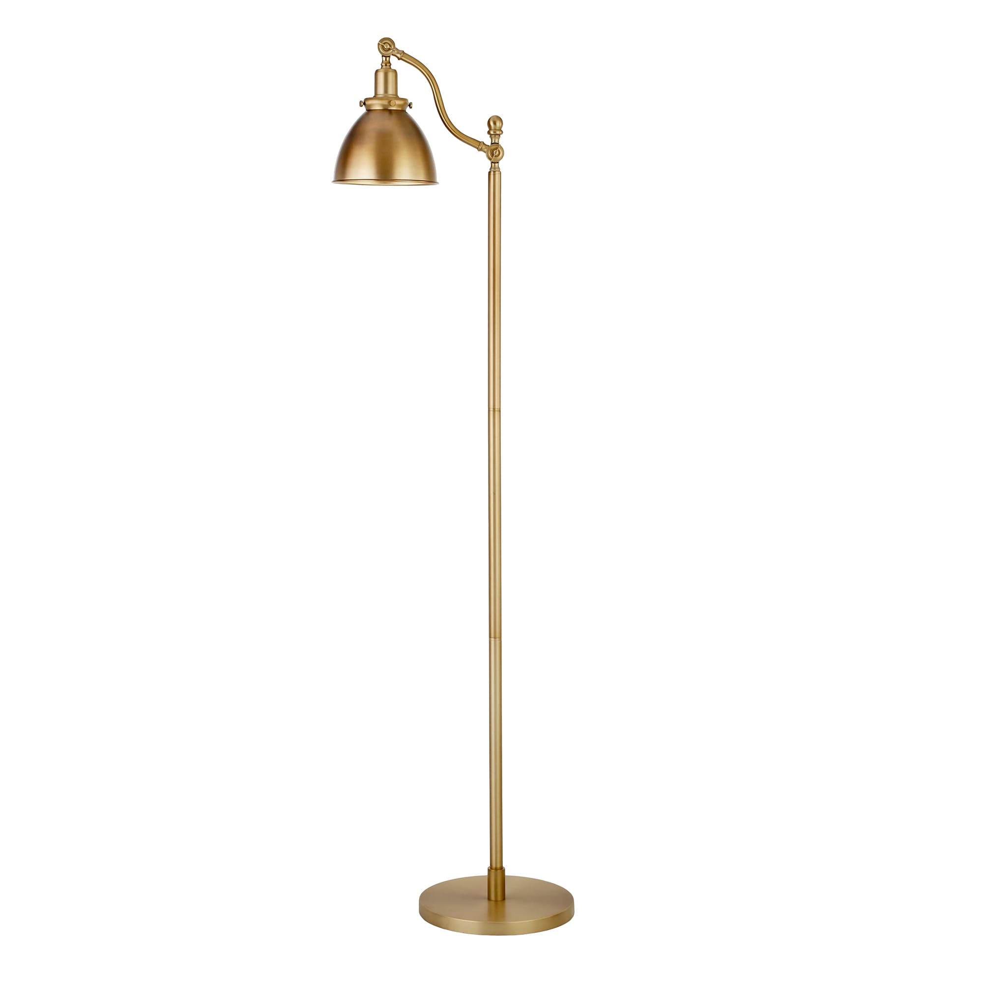 Lampadaire Beverly 65 haut avec abat-jour en métal