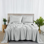 Ensemble de draps Bibb Home 2000 fils, 6 pièces, en rayonne de bambou