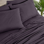 Ensemble de draps Bibb Home 2000 fils, 6 pièces, en rayonne de bambou