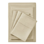Ensemble de draps Bibb Home 2000 fils, 6 pièces, en rayonne de bambou