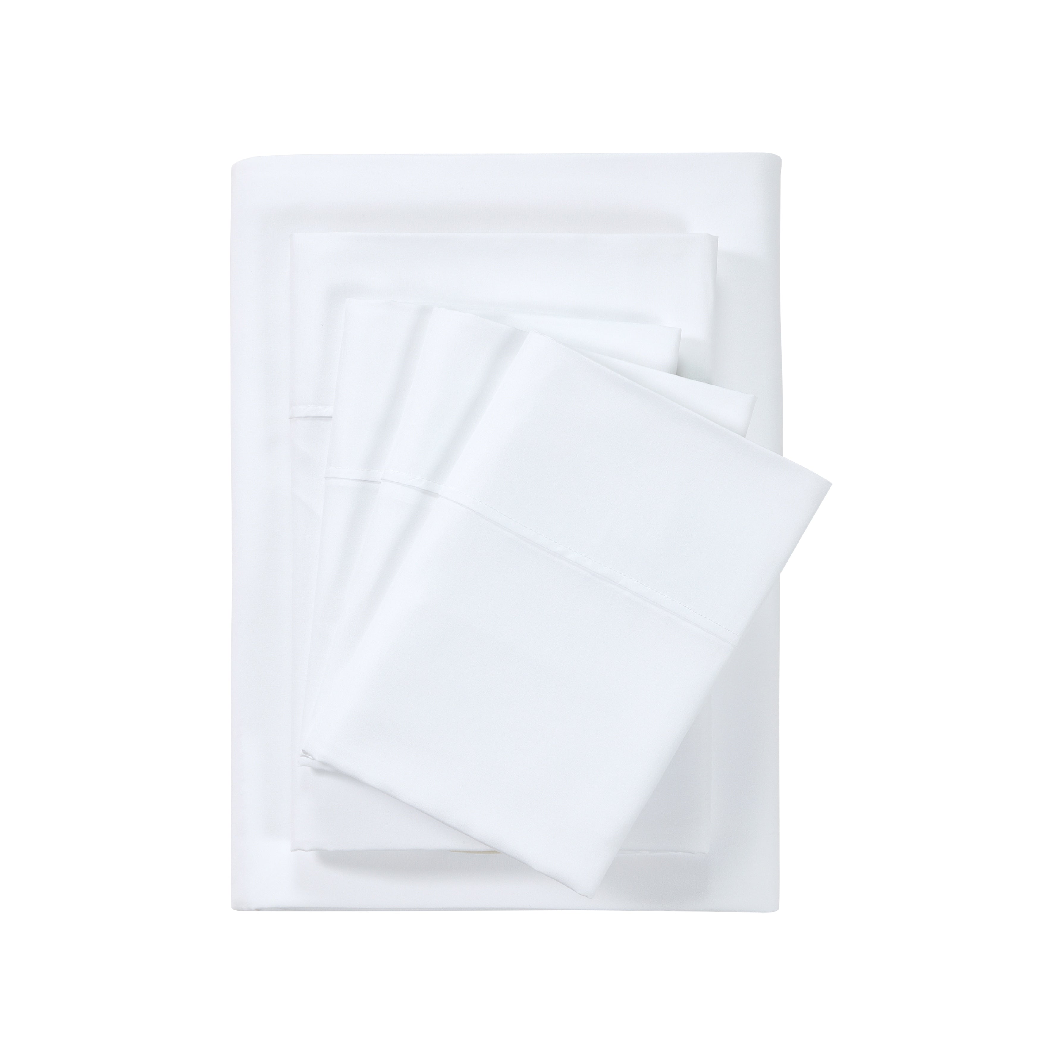 Ensemble de draps Bibb Home 2000 fils, 6 pièces, en rayonne de bambou