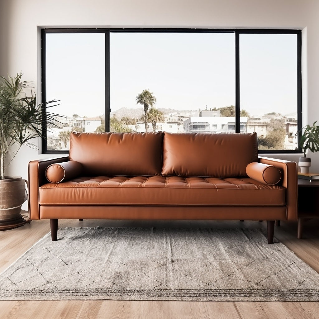 Canapé Birkdale en similicuir 70,1 po