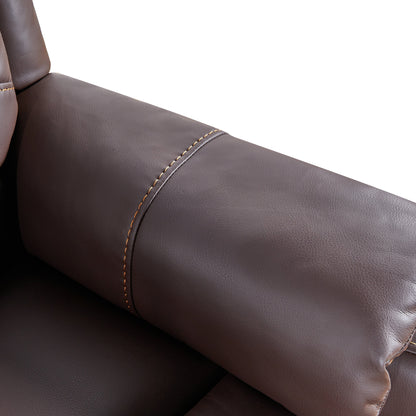 Fauteuil inclinable électrique réglable noir avec massage, chauffage, ports USB, support pour téléphone et poches latérales, inclinable jusqu'à 139°