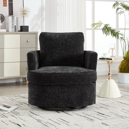 Chaise de bureau pivotante moderne avec hauteur réglable et rotation à 360 degrés pour le confort du bureau à domicile