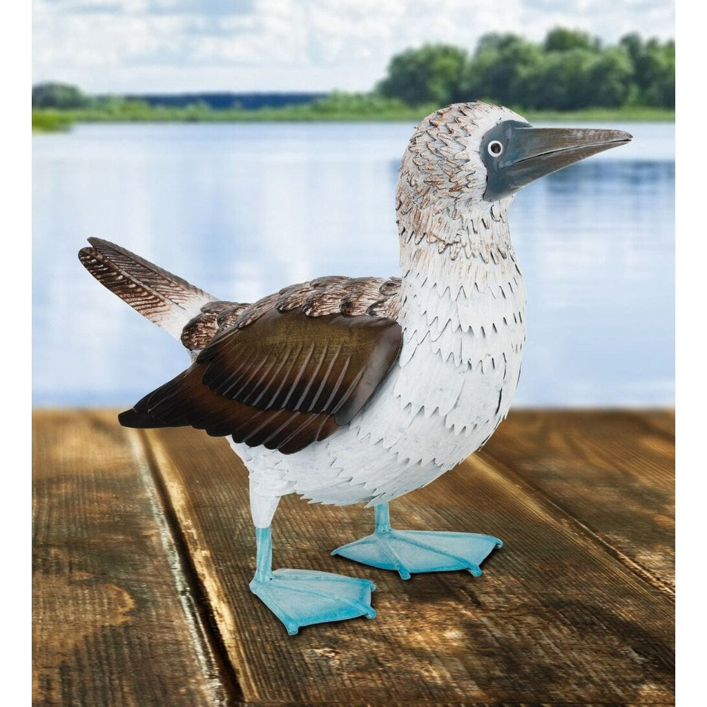 Décor de fou à pieds bleus