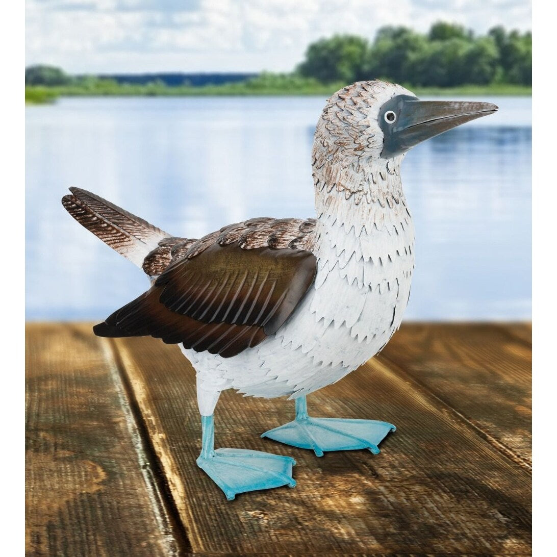 Décor de fou à pieds bleus