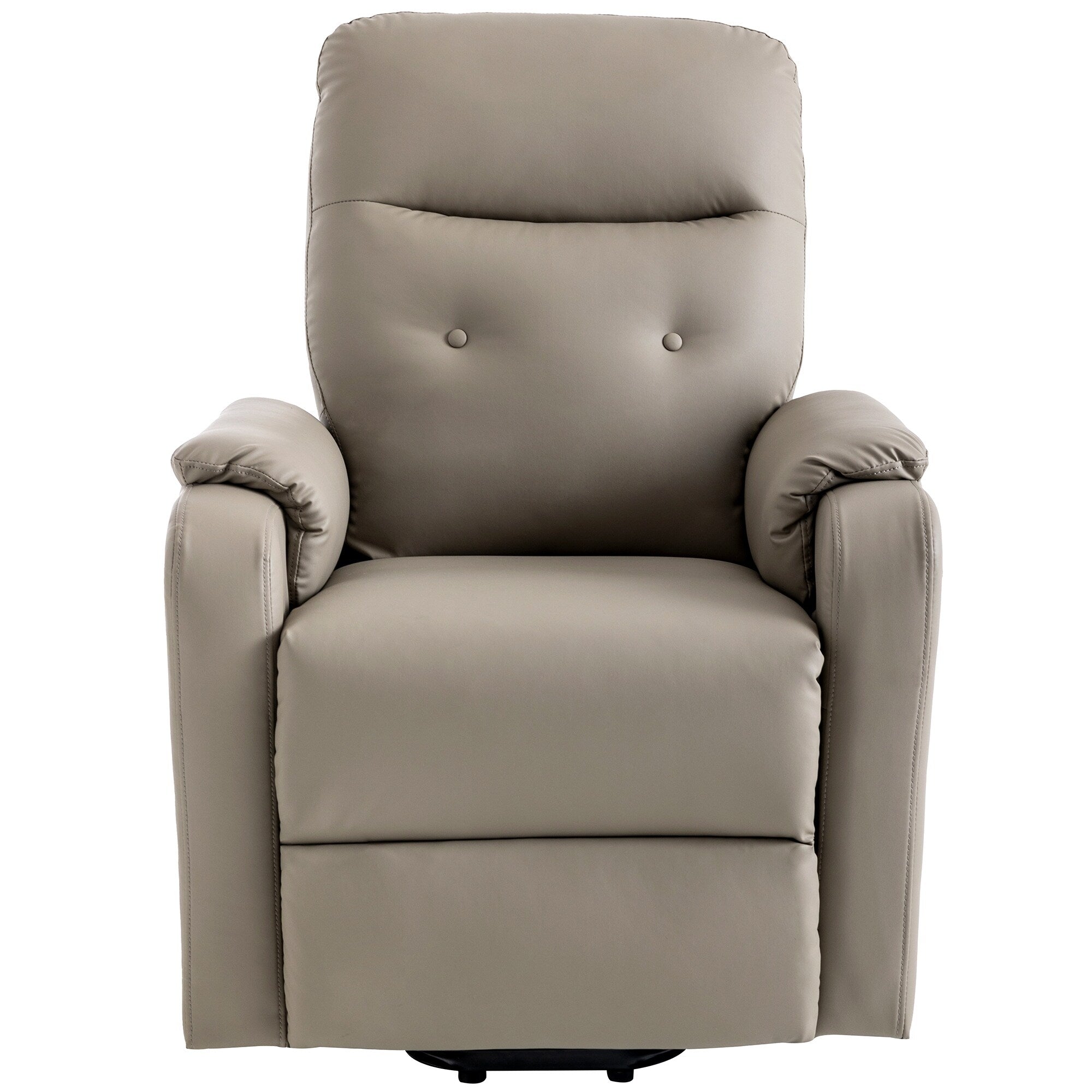 Fauteuil inclinable électrique bleu avec massage, chauffage, positions réglables et poche latérale pour plus de commodité