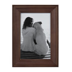 Ensemble de 10 cadres photo muraux en bois Kate et Laurel Bordeaux