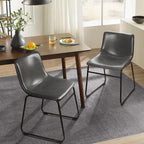 Tabourets de bar Bossin 18/26/30 pouces, tabourets de bar à hauteur de comptoir avec dossier, tabourets modernes en cuir PU, chaise de salle à manger avec repose-pieds