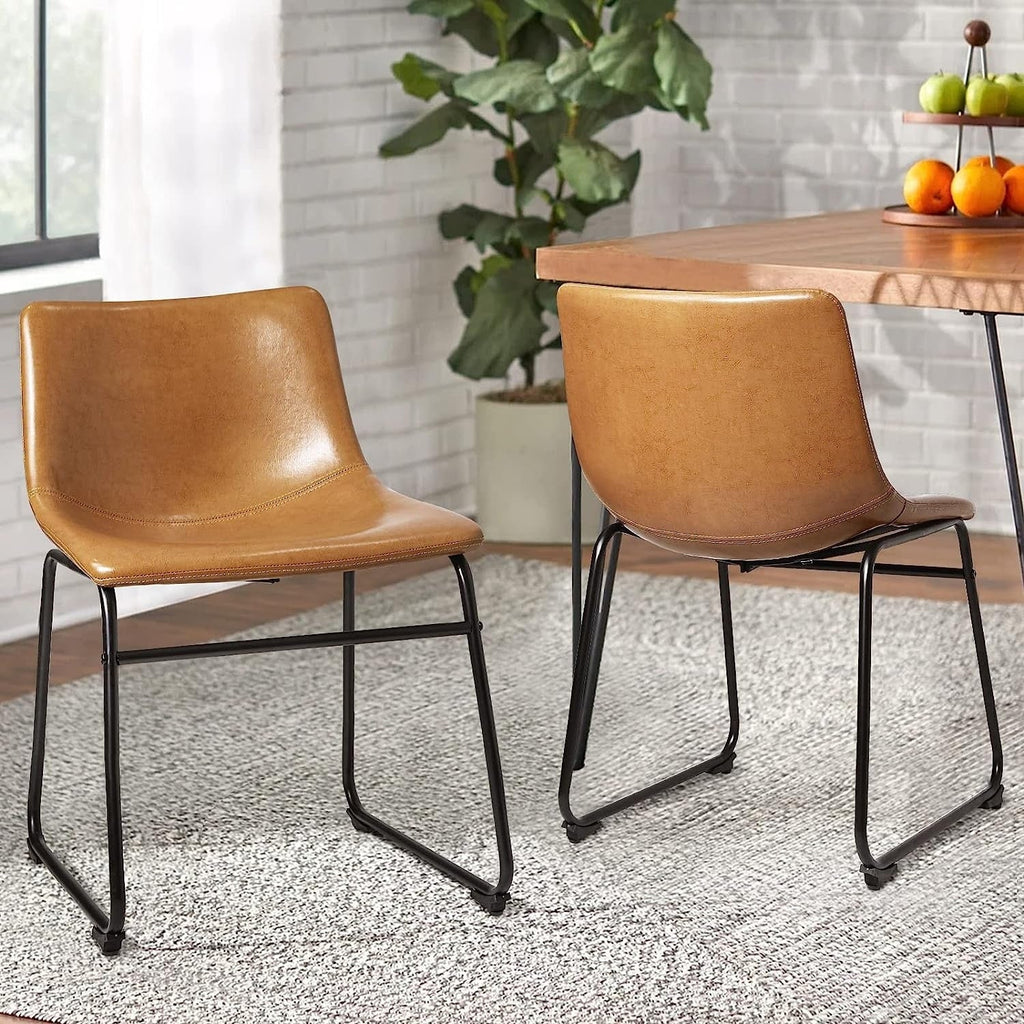Tabourets de bar Bossin 18/26/30 pouces, tabourets de bar à hauteur de comptoir avec dossier, tabourets modernes en cuir PU, chaise de salle à manger avec repose-pieds