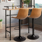Tabourets de bar pivotants réglables Bossin avec dossier – Hauteur comptoir
