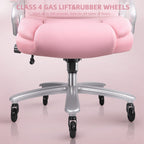 Chaise de bureau exécutive Bossin Big and Tall, chaise ergonomique à soutien lombaire réglable de 500 lb avec dossier haut en cuir PU pour ordinateur