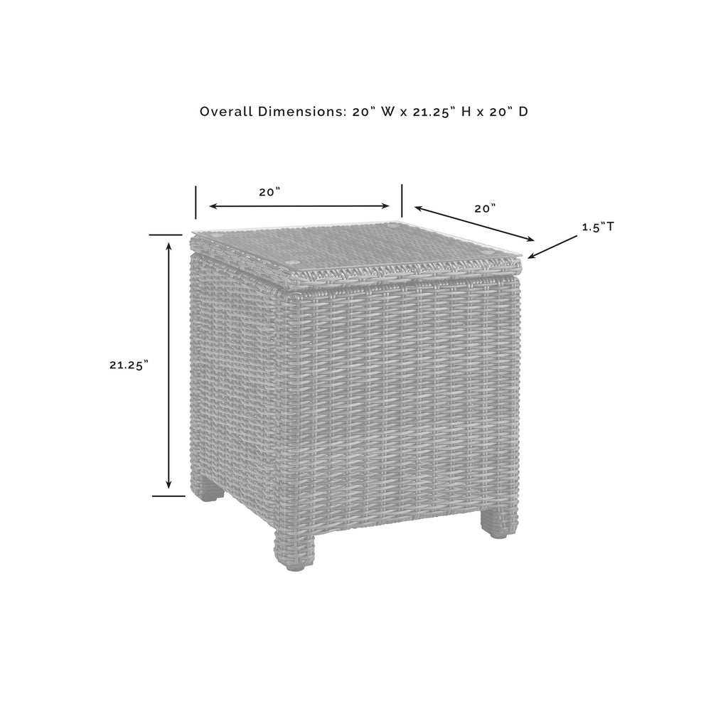 Ensemble canapé et fauteuil pivotant Crosley Bradenton 5 pièces