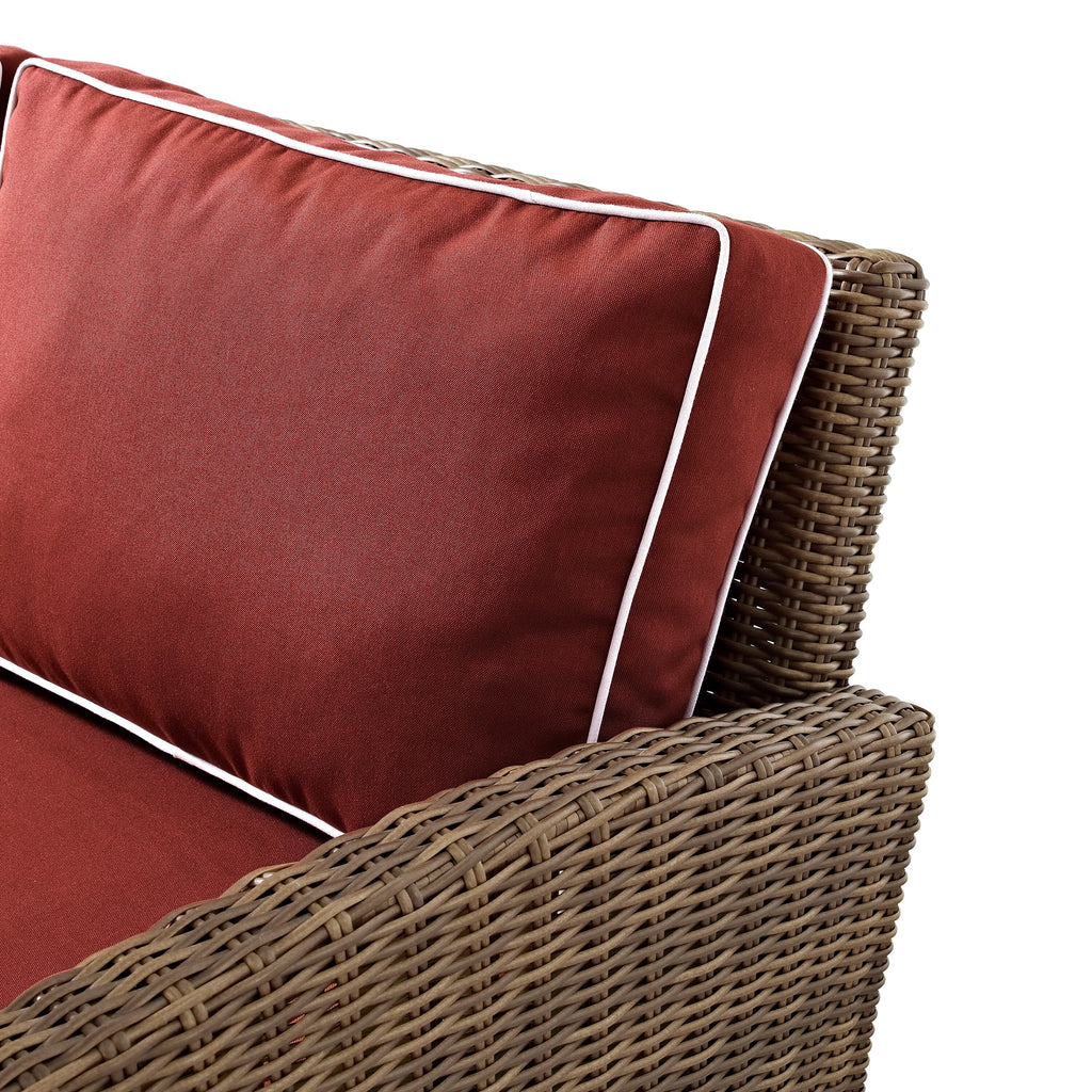 Ensemble canapé et fauteuil pivotant Crosley Bradenton 5 pièces