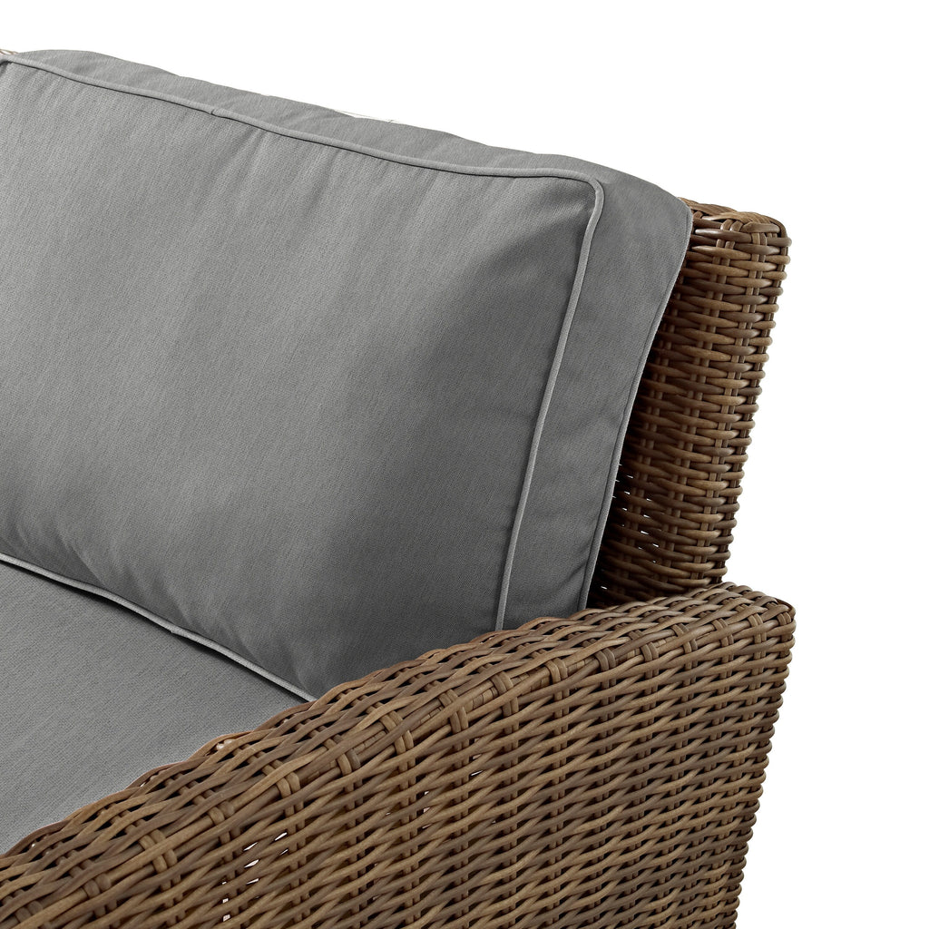 Ensemble canapé et fauteuil pivotant Crosley Bradenton 5 pièces