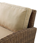 Ensemble canapé et fauteuil pivotant Crosley Bradenton 5 pièces