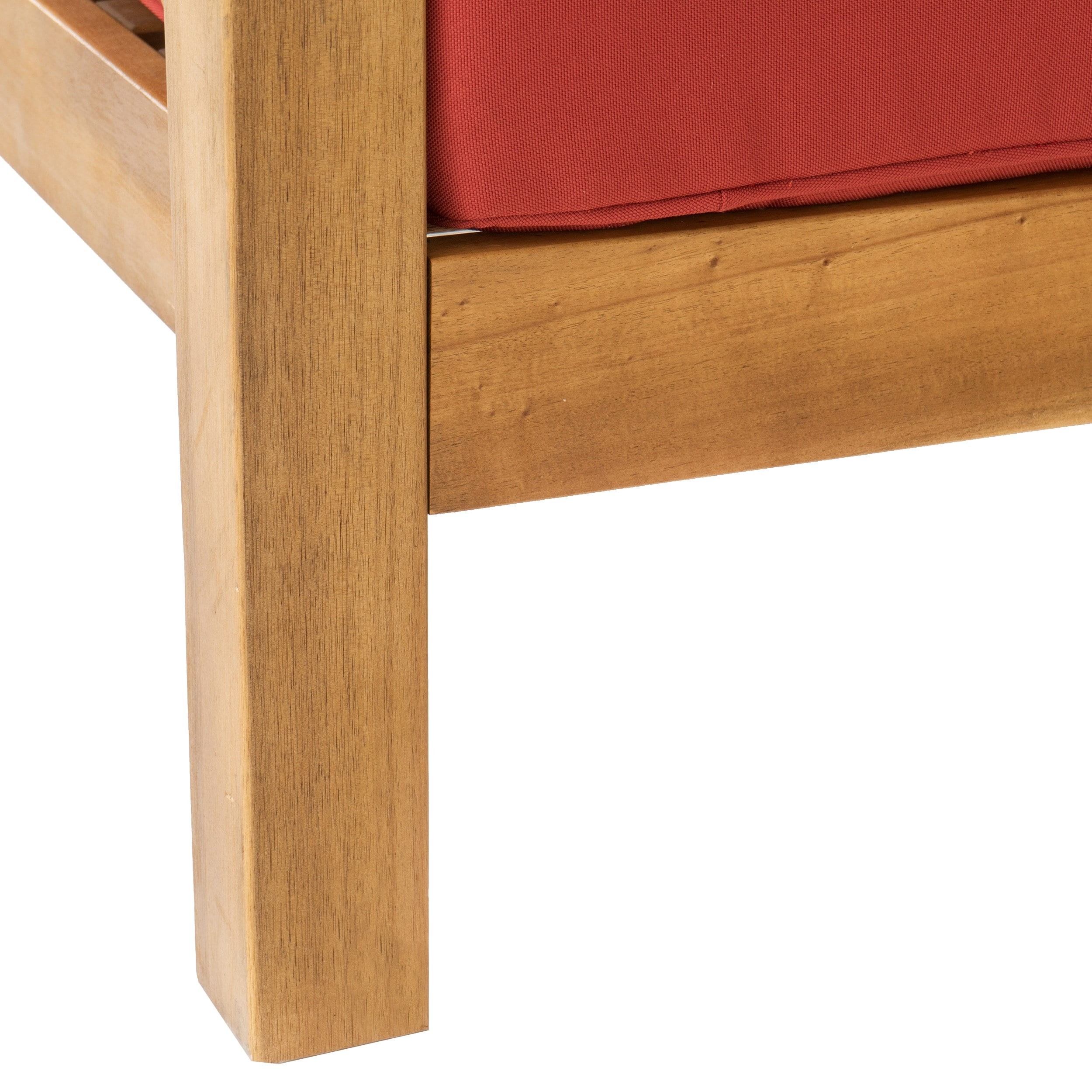 Ensemble de salon d'extérieur sectionnel Brava en acacia par Christopher Knight Home - 88,50 L x 88,50 l x 26,50 H