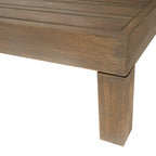 Ensemble de salon d'extérieur sectionnel Brava en acacia par Christopher Knight Home - 88,50 L x 88,50 l x 26,50 H