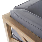 Ensemble de salon d'extérieur sectionnel Brava en acacia par Christopher Knight Home - 88,50 L x 88,50 l x 26,50 H