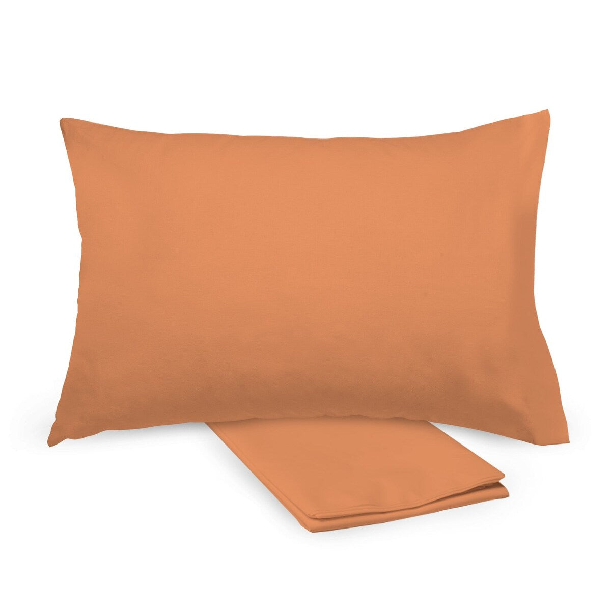 Taie d'oreiller en percale de coton BreathableBaby, pour oreiller pour enfant de 13 x 18/33 x 46 cm, couleur unie (lot de 2)