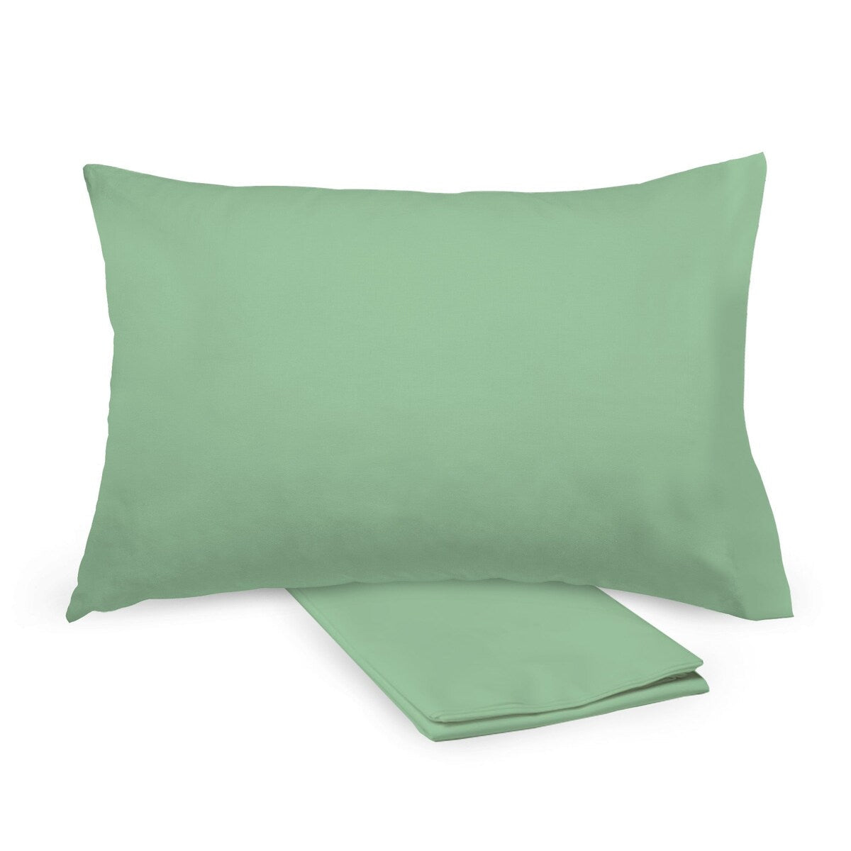 Taie d'oreiller en percale de coton BreathableBaby, pour oreiller pour enfant de 13 x 18/33 x 46 cm, couleur unie (lot de 2)