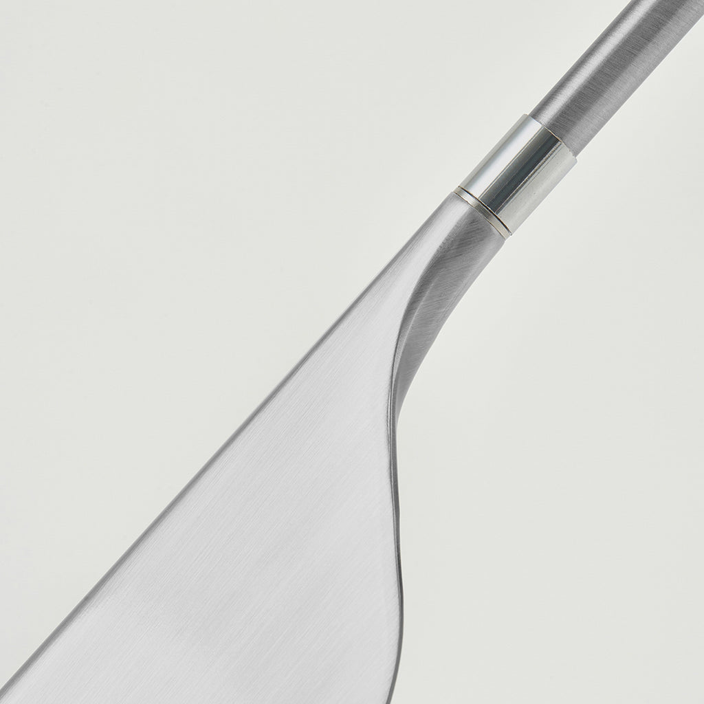 Lampadaire industriel Brightech Leaf de 53 po à DEL à intensité variable à 3 voies avec abat-jour empire en métal laiton