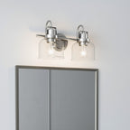 Luminaire de salle de bain à 2 lampes à intensité variable Brighton Farmhouse de Brio Lighting