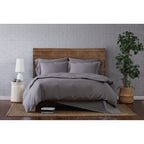 Parure de lit en percale de coton à tissage serré Brooklyn Loom